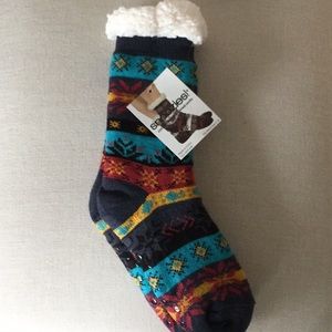 Snoozes! Sherpa lined socks